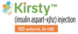 Kirsty (insulin aspart-xjhz) injection logo